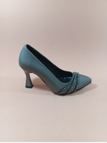 Resim FANA TİRAN PLATİN SATEN TAŞLI 