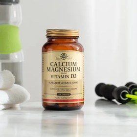 Resim SOLGAR Calcium Magnesium Ve Vitamin D3 150 Tablet 