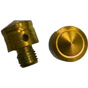 Resim Universal 10 Mm Gold Vida Tapası - Ayna Delik Tıkacı - Ayna Vidası Siyah 