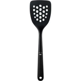 Resim Oxo GG Oluklu Kare Spatula Siyah 