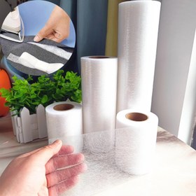 Resim 1 Rulo Beyaz Çift Taraflı Ütüleme Yapışkan Filmi - 10/20/30cm Genişlik x 30m Uzunluk Isıyla Laminasyon Film, Kumaş, Plastik, Kağıt, Mukavva, Ahşap, Cam, Metal, Porselen için Dikiş & El Sanatları, İstiflenebilir Transfer Levhaları, Dayanıklı ve Kolay Uygulama, Şahsi DIY Projeleri, Giyim v 