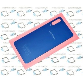 Resim Samsung Galaxy A7 A750 Arka Pil Batarya Kapağı (CAM) MAVİ 