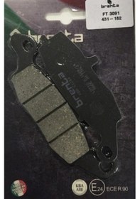 Resim Kawasaki Er-6 N Sağ Ön Fren Balatası Brenta Balata 
