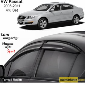 Resim Volkswagen Passat Mugen Cam Rüzgarlığı 2006-2011 