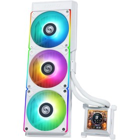 Resim Lian Li Hydro-Shift LCD 360 Beyaz İşlemci Sıvı Soğutma (FANSIZ) (G89.GHSLCD36NW.00) 