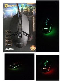 Resim Narita GX-2000 USB Oyuncu Mouse 