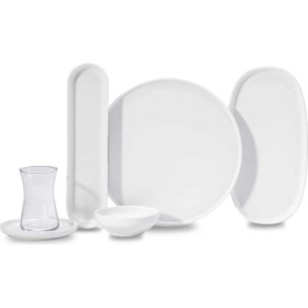 Resim Korkmaz Luna Collection 25 Parça Kahvaltı Takımı A8700-1 