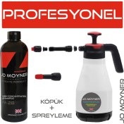 Resim Yüksek Basınçlı 2 Litre Köpük Atma Pompası Pompalı Sprey ve Özel Şampuanı Set 