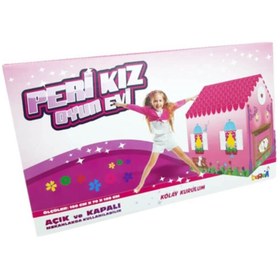 Resim BEREN Peri Kızı Çadır Kız Çocuk Pembe Oyun Çadırı 