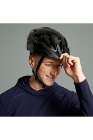 Resim Decathlon Rockrider Rockrider Expl 50 Unisex Siyah Dağ Bisikleti Kaskı 