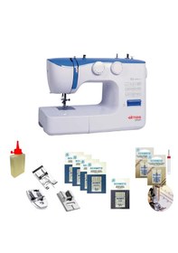 Resim Elmas 990P Dikiş Makinesi Mavi + Ayak İğne Seti 
