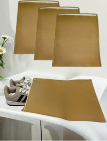 Resim Balkan Room 3 Adet Bej Ayakkabı Saklama Çantası Seyahat Hurcu Bej 