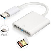 Resim T18 Type C To Sd Microsd Tf Kart Okuyucu Usb 3in1 Çevirici Dönüştürücü Adaptör 