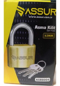 Resim Boltoptan Assur 63 Mm Asma Kilit 6 30 180 Adet 