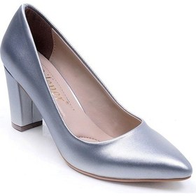 Resim Gümüş Kadın Topuklu Stiletto Ayakkabı 360.711 