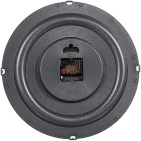 Resim Emores 36 Cm Dekoratif Gerçek Cam Bombe Sessiz Mekanizma Duvar Saati 