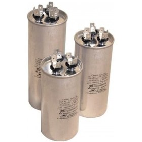 Resim Klima Kondansatör 35+1 5 Uf 450 Vac 50/60 Hz Kapasitör Metal Kasa 