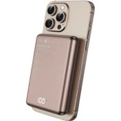 Resim Totu PB-1008 10000 mAh 20W PD QC 3.0 MagSafe Manyetik Kablosuz Hızlı Şarj Destekli Slim Powerbank 