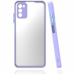 Resim gaappy Hod Serisi Samsung Galaxy A03S Lila - Mavi Kapak 