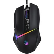 Resim Bloody A4 Tech W60 MAX USB siyah RGB 10KCPI mouse 