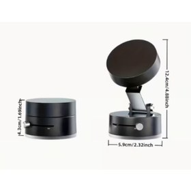 Resim Mıknatıslı Katlanabilir Telefon Tutucu - Torpido Ve Cam Uyumlu 5399 