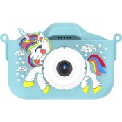 Resim Muchen Yeni Çocuk Kamera Fotoğraf Çekebilir, Video Kaydedebilebilir Hd Çift Fotoğraf Dijital Küçük Slr Oyuncak Hediye (Yurt Dışından) 