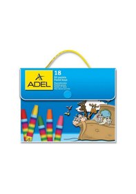Resim Adel Taşıma Çantalı Yağlı Pastel Boya 18 Renk 