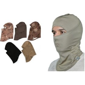 Resim Ss Polarlı Su Ve Rüzgar Geçirmez Balaclava Askeri Yüz Maskesi Haki 