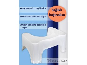 Resim Sabanbaba Beyaz, Klozet Taburesi 