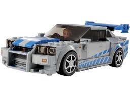 Resim Lego Speed Champions Daha Hızlı Daha Öfkeli Nissan Skyline GT-R (R34) 76917 