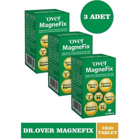 Resim Dr. Over Magnefix 3 x 60 Tablet 