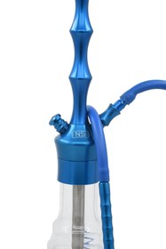 Resim nargilestore Elite Nargile Takımı - Full Set - 1kg Nargile Kömürü Spider Toprak Lüle Yanmaz Közlük - Mavi 