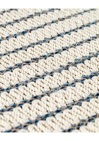 Resim Madame Coco Talmont Saçaklı Kilim - Mavi/beyaz - 65x130 Cm 8684427208861 Çok Renkli 