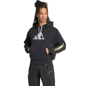 Resim adidas Snow Hd Unisex Siyah Outdoor Sweatshirt JM6363 