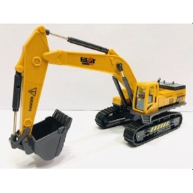 Resim Bfy Toys Kepçe Kum Kazıcı Paletli Ekskavatör Oyuncak Iş Makinesi Hareketli 