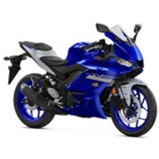 Resim 2021 Mavi Yamaha YZF-R25 Sticker Etiket Full Takım Modeli 