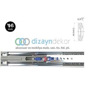 Resim Teleskopik Bilyalı Frenli Ray 46 X 400 Mm 