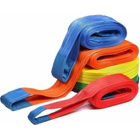 Resim 6:1 Polyester Düz Bez Sapan 4 Ton 6 Mt 