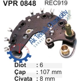 Resim Parçafix Diot Tablasi Peugeot 405 Citroen Xantia Ikazli 