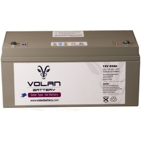 Resim Genel Markalar Volan Akü 12 Volt 65 Amper Solar Jel Akü 