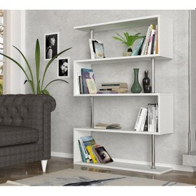 Resim Dekorister Sunrise Kitaplık Beyaz 