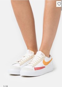 Resim Nike Blazer Low Platform Beyaz Kadın Sneaker Ayakkabı 