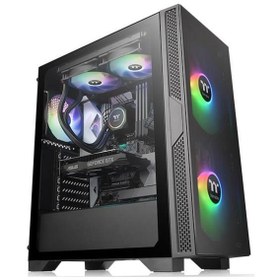 Resim Thermaltake 550w 80 Versa T25 Ca-3r5-55m1we-00 Gaming Mid-tower Pc Kasası 