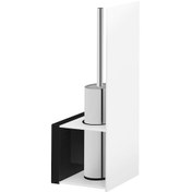 Resim VitrA Voyage Tuvalet Fırçalığı Beyaz - Krom A4479257 