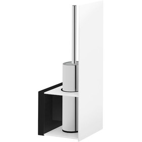 Resim VitrA Voyage Tuvalet Fırçalığı Beyaz - Krom A4479257 