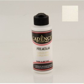Resim Cadence Akrilik Boya 120 Ml. 6490 S.Beyaz 