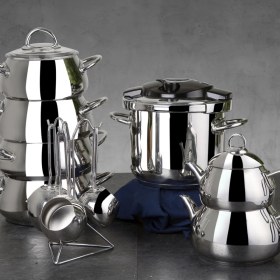 Resim Emsan Everest Forever 17 Parça Çelik Çeyiz Seti 