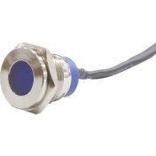 Resim Cdoe 16MM 24V Mavi LED Metal Kablolu Sinyal Lambası IP67 GQ16T-B 