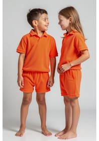 Resim Renato Turuncu Çocuk Havlu Tshirt-turuncu Turuncu 