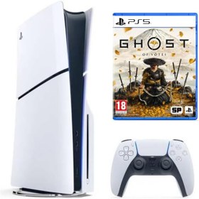 Resim Sony PlayStation 5 Slim Disc Console + Ghost Of Yotei - International Version 